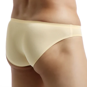 NOVÉ male bezešvé kalhotky ultra-tenké kus tenké kalhotky nízké-pas módního Sexy Viskóza nízké-pás spodní prádlo