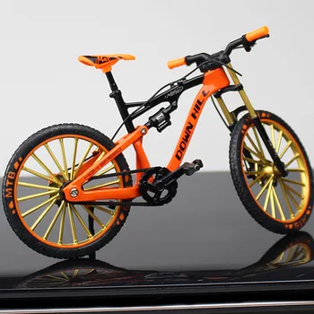 Nové mini 1:10 Slitiny Model Bicycle Diecast Kovový Prst Horské kolo Závodní Simulace, Dospělý, Kolekce, Dárky, Hračky pro děti