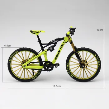 Nové mini 1:10 Slitiny Model Bicycle Diecast Kovový Prst Horské kolo Závodní Simulace, Dospělý, Kolekce, Dárky, Hračky pro děti
