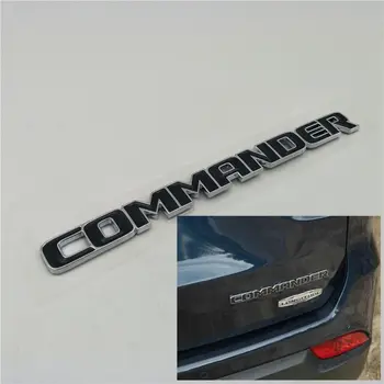 Nové Pro Jeep Commander 4x4, Zadní Víko Kufru Znak Ocas Logo Znamení Štítku 240*20mm