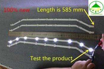 (Nové sady) 4 ks 9LEDs LED podsvícení strip Náhradní pro Samsung D3GE-320SM0-R2 BN64-YYC09 BN96-27468A LM41-00001R 2013SVS32