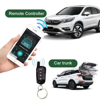 Nový 2020 autodoplňky pro mládež Bluetooth APLIKACE dálkového ovládání vstupu systému univerzální auto alarm systém starline a93 centrální zamykání