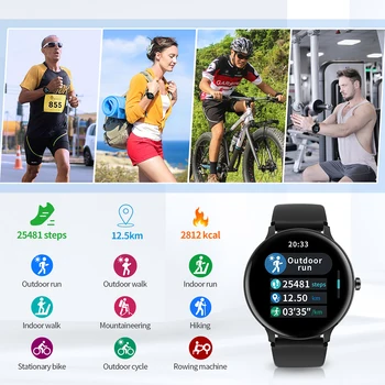 Nový Blackview SmartWatch X2 Srdeční Frekvence Muži Ženy Sportovní Hodinky, Hodiny, Sleep Monitor Ultra-Dlouhé Battrey pro IOS, Android Telefon