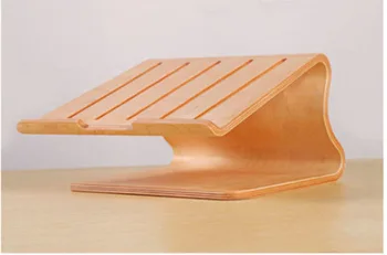 Nový Design Dřevěných chladnější Notebook Stand pro Macbook air pro Macbook Pro Univerzální Dřevěný Držák Pro Notebook, top kvalita