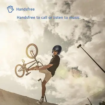 Nový Motocykl Helma Headset Bezdrátová 5.0 MH05 Moto Přilba Reproduktor Sluchátka Handsfree Volání Stereo Reproduktor Přehrávání Hudby