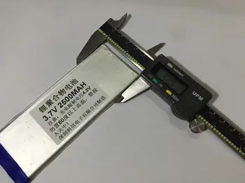 Nový plný výkon 3.7 V lithium polymer baterie 3550135 2500MAH zařízení GPS Tablet PC line