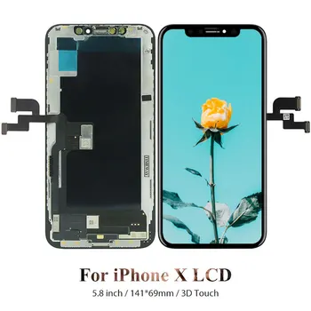 NOVÝ Třídy Incell Pro iPhone X S Max XR LCD Displej Incell Kvalitní Dotyková Obrazovka S Digitizer Náhradní Montážní Díly Černé