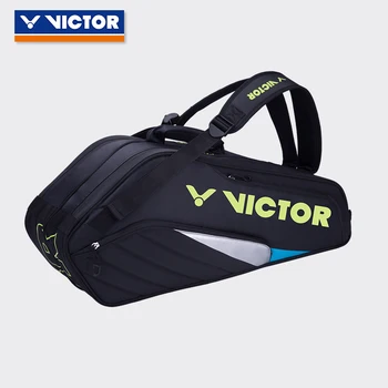 Nový Victor professional Pro Badminton Raketa Pytel s Vysokou kapacitou Sportovní Batoh Tenisové Tašky 12 Kusů Zařízení BR8208