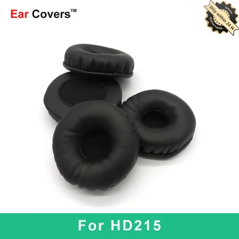Náušníky Pro Sennheiser HD215 jsou dodávány Koncovky Sluchátka Náhradní Headset do Ucha Pad PU Kůže Houba Pěny