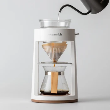 Oceanrich Káva překapávaná Káva překapávaná Káva Hrnec Ruční Přenosné Stroje Hrnec Auto Zalijeme 2cups Kávy Maker Odkapávací Cafe Maker