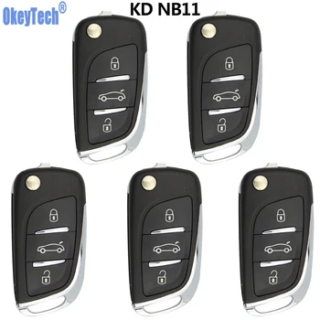 OkeyTech 5KS KEYDIY NB11 Původní KD900/KD-X2 Klíč Programátor NB11-2 Univerzální Multi-funkční DS Styl Dálkový ovladač Pro B NB Series