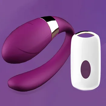 OLO Bezdrátový Vibrátor pro Dospělé Hračky Pro Páry, USB Nabíjecí Vibrátor G Spot Stimulátor tvaru U Vibrátory Sex Hračky Pro Ženy