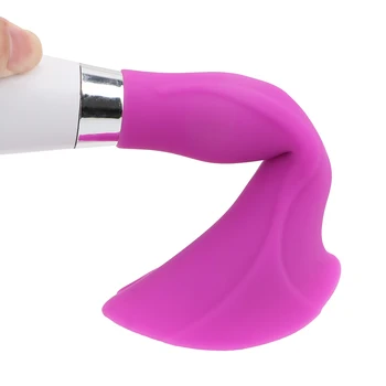 OLO Vibrační Jazyk, Vibrátor Jazyk, ve tvaru Vagíny Ústní Lízání 10 Režimů Vibrací Klitoris Stimulátor Erotické Sexuální Hračky pro Ženy