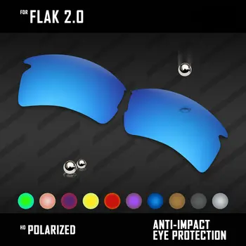 OOWLIT Čočky Náhrady Pro Oakley Flak 2.0 OO9295 sluneční Brýle Polarizované - Více Barev