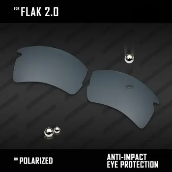 OOWLIT Čočky Náhrady Pro Oakley Flak 2.0 OO9295 sluneční Brýle Polarizované - Více Barev