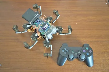 Open Source Spider Robot Arduino Senzoru Štít Šest Led SG90 Servo Řízení DIY Student Program Projektu KMENOVÝCH Kit