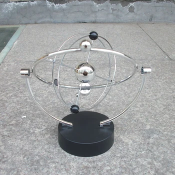 Orbitální Kinetická Otočné Gadget Perpetuum Mobile, Psací Stůl Office Art Decor Hračka Dárek