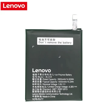 Originální Lenovo Nové Real 4000mAh BL234 baterie pro Lenovo A5000 Vibe P1M P1MA40 P70 P70t P70-T P70A P70-A +Nástroje