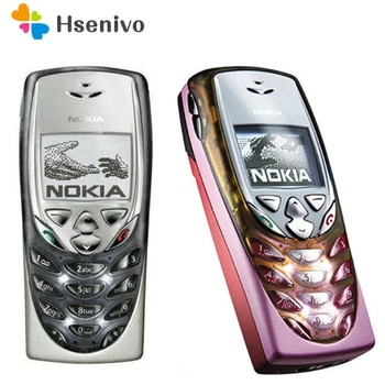 Originální Nokia 8310 8310 Odemčený Mobilní Telefon 2G provoz ve dvou frekvenčních pásmech GSM 900/1800 GPRS Klasické Levné Mobilní telefon zrekonstruován