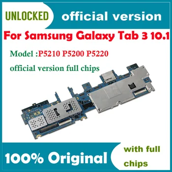 Originální Odemčený Samsung Galaxy Tab 3 10.1 P5200 P5210 WI-fi verze základní Desky Logiky Matka deska Deska Deska MB