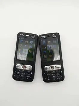 Originální Repasované Nokia N73 Mobilní Telefon Odemčený GSM angličtina arabština ruská Klávesnice