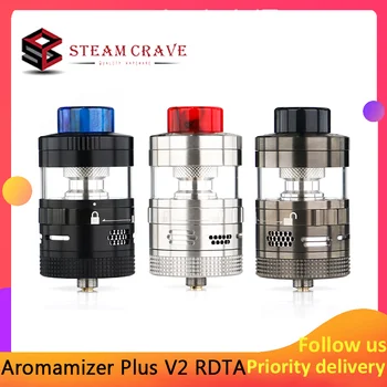 Originální Steam Crave Aromamizer Plus V2 RDTA Basic/Advanced Kit 8.0 ml/16.0 ml Top náplně Atomizér s 810 drop tip vape Tank