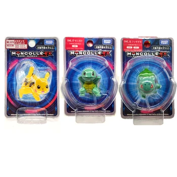 Originální TAKARA TOMY Kapsle Stroj Panenka Pikachu Pokemon Akční Obrázek Toy Box Ruku Vzor Dort Dekorace Ozdoby Anime Dárek
