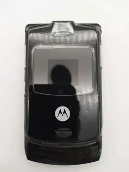 Originální V3 Světě Verze Flip GSM Quad Band Motorola Razr V3 mobilní telefon jeden rok záruka doprava Zdarma