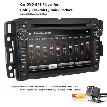 Ossuret 7Inch Dotykový Displej Auto DVD Rádio Stereo PRO GMC Chevy Silverado 1500 2012 GMC Sierra 2011 2010 FM/AM Rádio Přijímač GPS