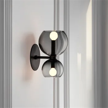 OUFULA Moderní Nástěnné Lampy Svítidla LED Nordic Minimalistický nástěnného Svícnu Noční Dekorativní Pro Domácí Obývací Pokoj, Jídelna, Ulička