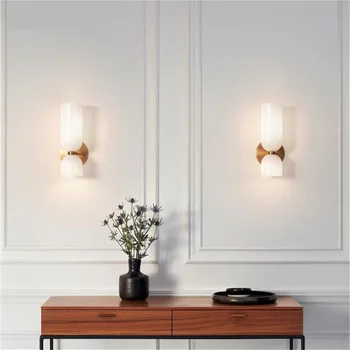 OUFULA Moderní Nástěnné Lampy Svítidla LED Nordic Minimalistický nástěnného Svícnu Noční Dekorativní Pro Domácí Obývací Pokoj, Jídelna, Ulička