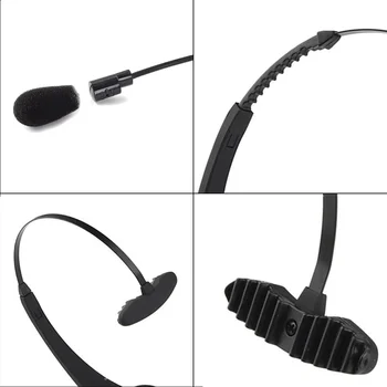 Over-Ear Bezdrátová Bluetooth sluchátko Hands-free Volání Sluchátka HD Zvuku, Kvalitní Sluchátka s Mikrofonem pro PS3 Telefon, notebook