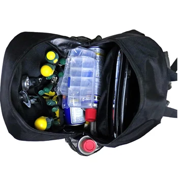 Oxford Nástroj Pouzdro Tkaniny Batoh Multi-funkční Venkovní Batoh Elektrikáři Tool Bag Černá Odolný Toolbag