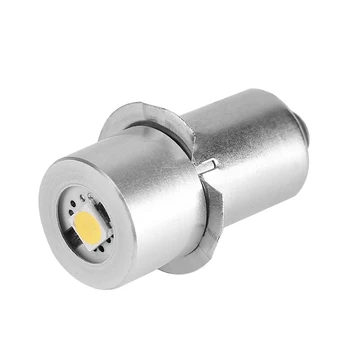 P13.5S 1W LED Pro Zaměření Svítilna Výměna Žárovky Svítilny Pracovní Světlo Svítilna 100-110Lumen Čistá Teplá Bílá DC 3V, 4,5 V, 6V, 9V