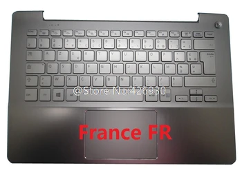 PalmRest a keyboard Pro Samsung NP740U3E NP730U3E 740U3E 730U3E anglicky, NÁS, Francie, FR latinské LA Severské NE Kanada CA Německo GR Nové