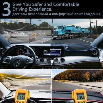 Palubní deska Krycí Ochranná Podložka pro Mercedes Benz M Třída GLE W166 2012~2019 Anti-UV Koberec ML 350 ML250 GLE250 GLE350 AMG