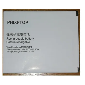 PHIXFTOP původní AB2500AWMT baterie Pro philips S318 CTS318 mobil AB2500AWMT pro XENIUM chytrý Mobilní 2500mAh