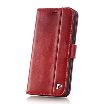 Pierre Cardin Pravé Kůže Pouzdro pro iPhone XS MAX 7 Plus Kryt Magnetické Book Flip Case Stojan Peněženka Držitele Karty