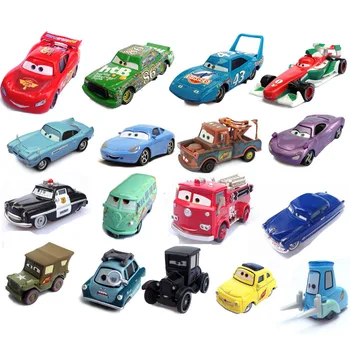 Pixar Auta 2 3 Blesk McQueen, Mater Jackson Bouře Ramirez 1:55 Diecast Vozidla, Kovové Slitiny Chlapec, Dítě, Hračky, Dárek K Narozeninám