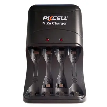 PKCELL Ni-Zn Baterie Nabíječka S EU Plug Rychlé Nabíjení 4 Sloty Inteligentní Těsto Nabíječky Pro Nikl Zinek AA/AAA Baterie