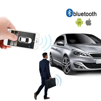 PKE Auto Alarm Systém MP686 Smart Klíč Keyless Entry Dveře Auta Zámek, Automatické Otevírání Zavazadlového prostoru Senzor Automaticky, Centrální zamykání