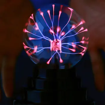 Plazma Koule Atomosphere Noční Světlo Lávová Lampa Napájení Pomocí USB a Baterie AAA Děti Dárek 2020 Kouzlo Blesk LED -
