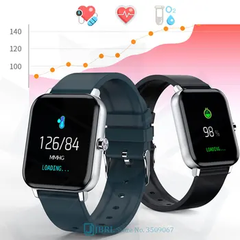 Plně Dotykové Chytré Hodinky Ženy Muži hodinky Smartwatch Elektronika Smart Clock Pro Android, IOS Fitness Tracker Sport Bluetooth Smart-hodinky