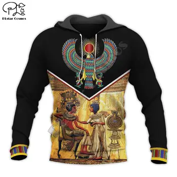 PLstar Vesmíru Horus, Egyptský Faraon Anubis Starověkého Egypta Novéhomóda Unisex 3DPrint Zip/Mikiny/Mikina/Bunda/MenWomen T9