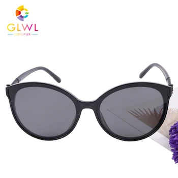 Polarizační Brýle Pro Ženy Nadrozměrné Sluneční Brýle Značky 2021 Ženské Brýle Luxusní Retro Kočičí Oko Černé Zrcadlo Módní Čočky