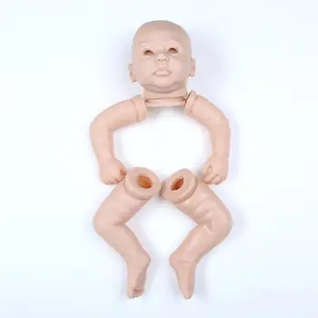Populární reborn panenku kit soft vinyl silikonové panenky plísně nelakované nedokončené části panenky DIY bebe reborn kit