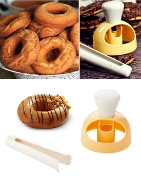 Potravinářské ABS Donut Formy Dort Formy Pečení Pečení Dort Zdobení Nástroje, Dezerty, Chléb Maker Fréza Pečící Formy K233