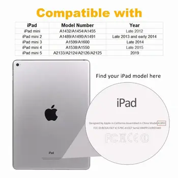 Pouzdro Pro Apple iPad Mini 5 2019 Mini 1 2 3 4 5 7.9