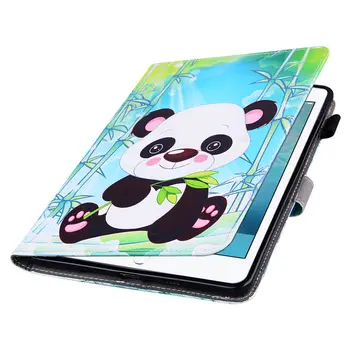 Pouzdro Pro Huawei MatePad T8 T 8 Kryt KOB2-W09 KOB2-L09 Kobe2-L03 Funda Tablet Roztomilý Panda Vzor Stand Shell Capa Coque +Dárek