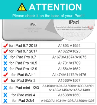Pouzdro pro iPad air 1 air2 Kryt Auto Spánku Probudit PU Kůže pro iPad případy A1566/A1567/A1474/A1475/ Plné Tělo Ochranné Pouzdro
